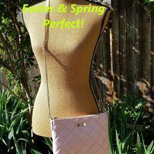 kate spade New York Pink Quilted Crossbody